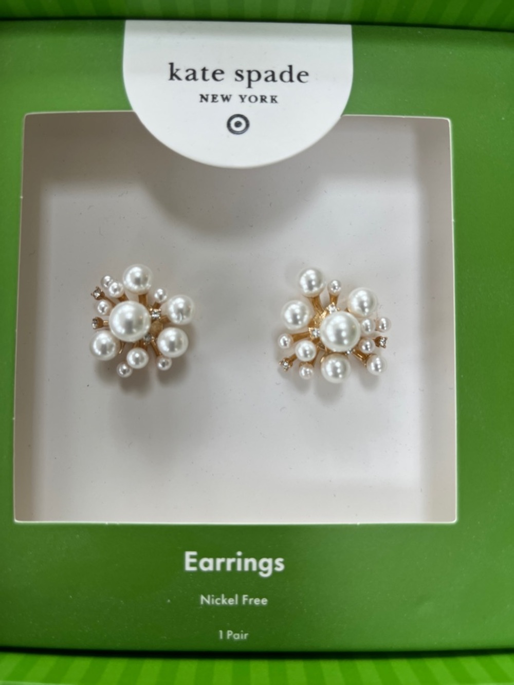 Kate Spade x Target Pearl Earrings - Picture 3 of 4
